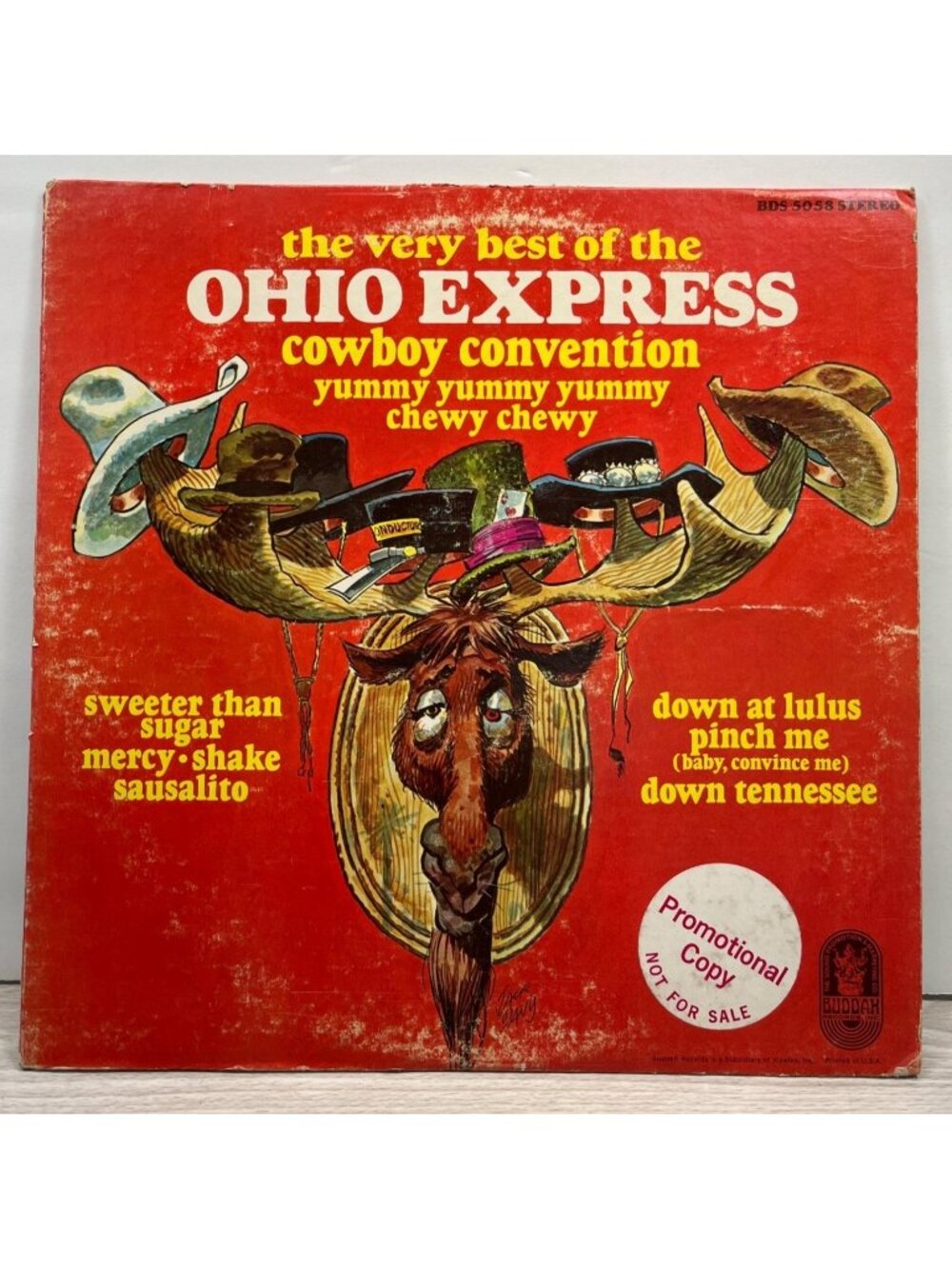 The Ohio Express Very Best Of Vinyl LP 1970s Rock DJ Promo Compilation Buddah - Picture 5 of 8
